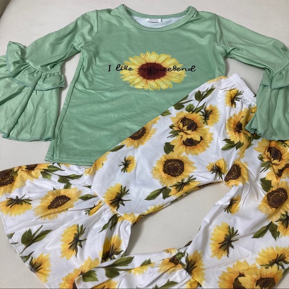 Boutique sunflower 🌻 🌻 🌻 cute pants set - Picture 5 of 5